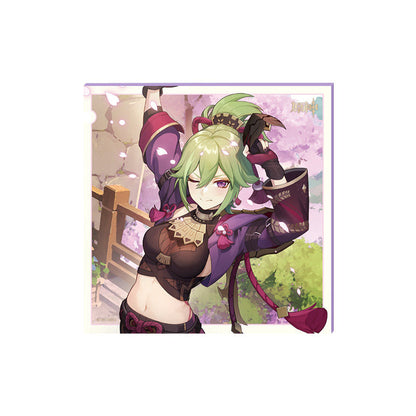 Genshin Impact Kuki Shinobu 2023 Art Print Moment of Destiny Series