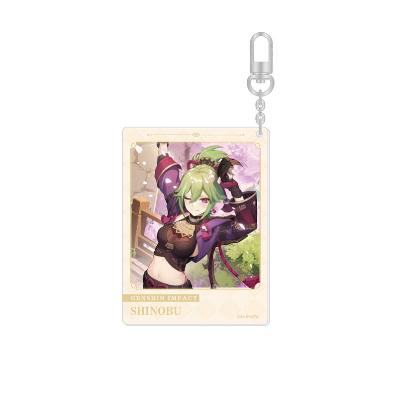 Genshin Impact Kuki Shinobu 2023 Acrylic Keychain Moment of Destiny Series
