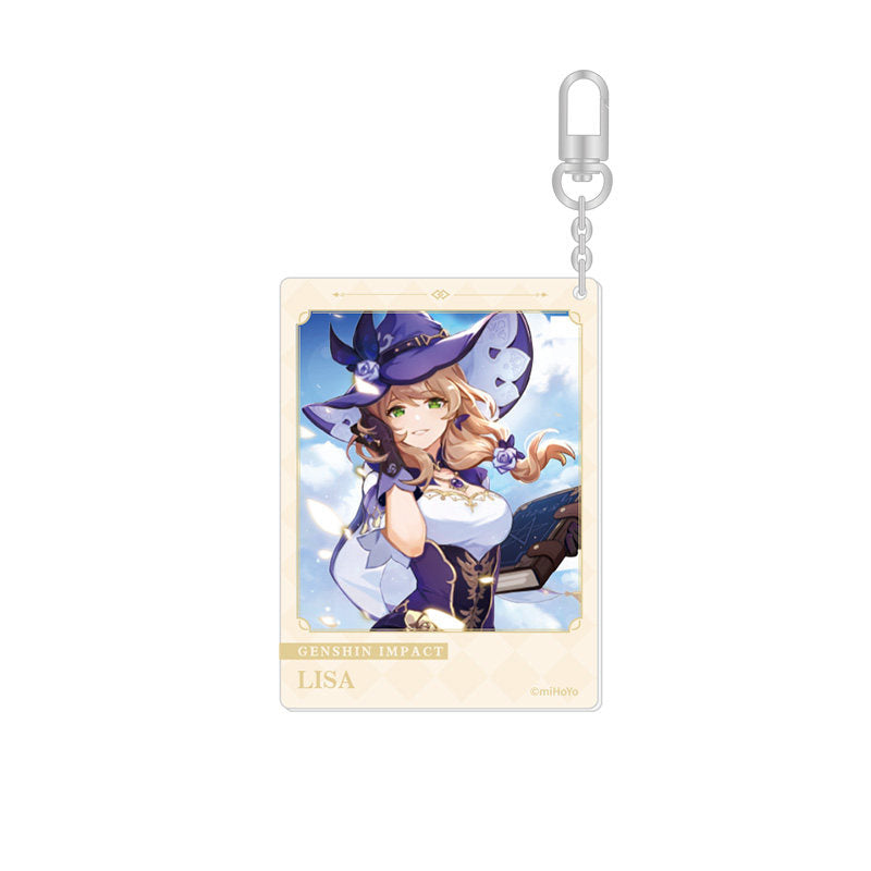 Genshin Impact Lisa 2021 Acrylic Keychain Moment of Destiny Series