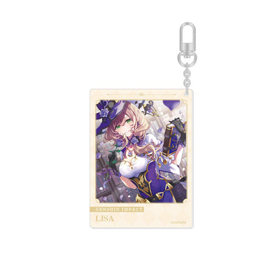 Genshin Impact Lisa 2022 Acrylic Keychain Moment of Destiny Series