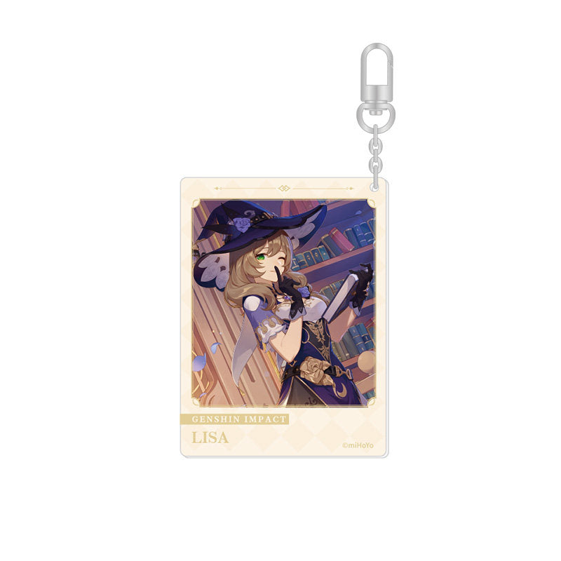 Genshin Impact Lisa 2023 Acrylic Keychain Moment of Destiny Series