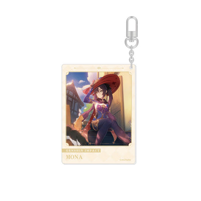 Genshin Impact Mona 2023 Acrylic Keychain Moment of Destiny Series