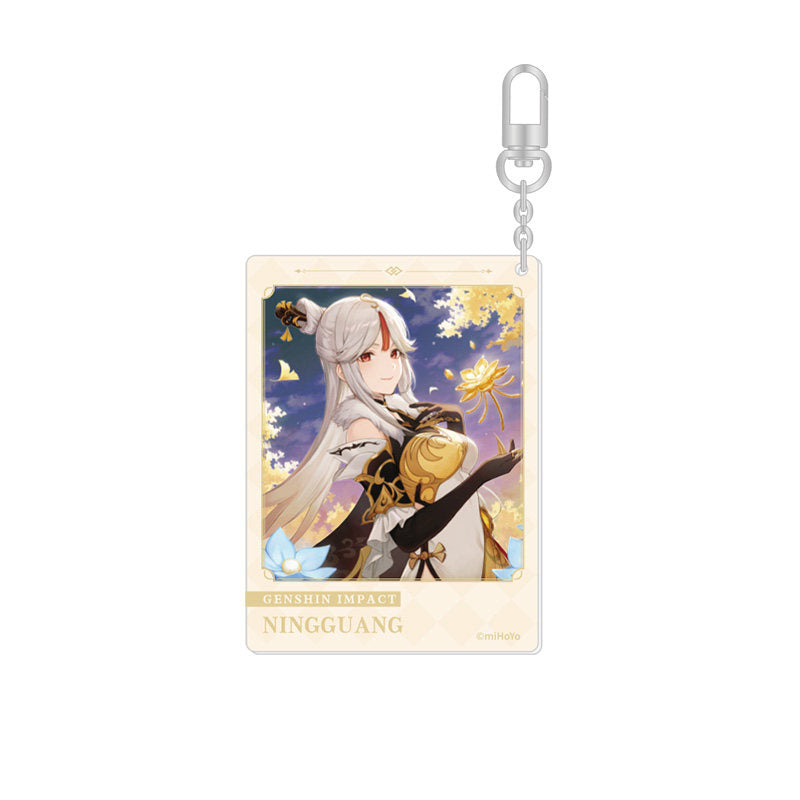 Genshin Impact Ningguang 2022 Acrylic Keychain Moment of Destiny Series