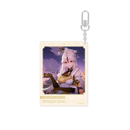Genshin Impact Ningguang 2023 Acrylic Keychain Moment of Destiny Series