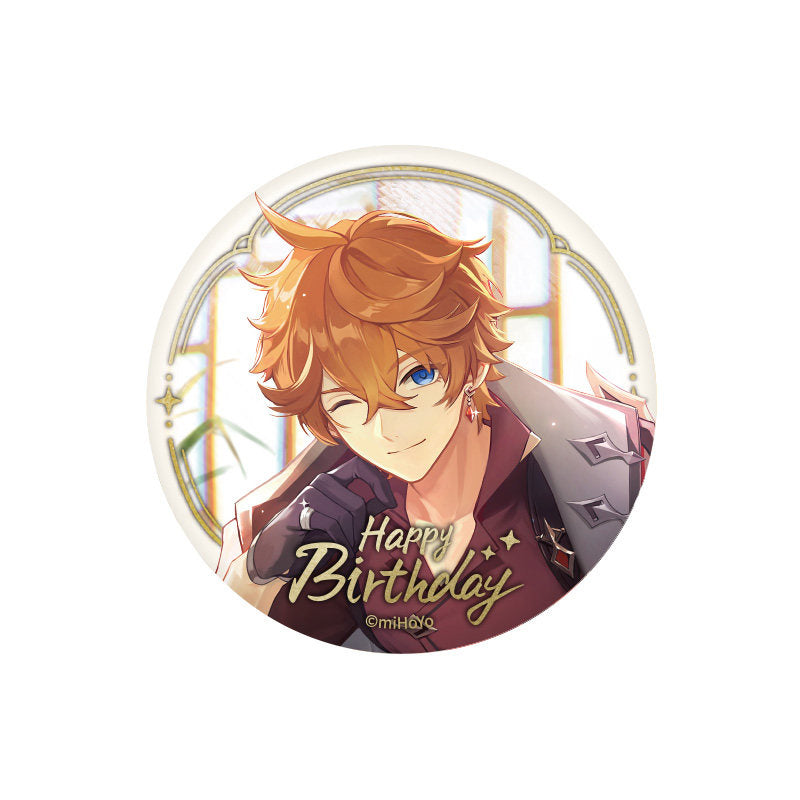 Genshin Impact Tartaglia 2022 Birthday Badge Moment of Destiny Series