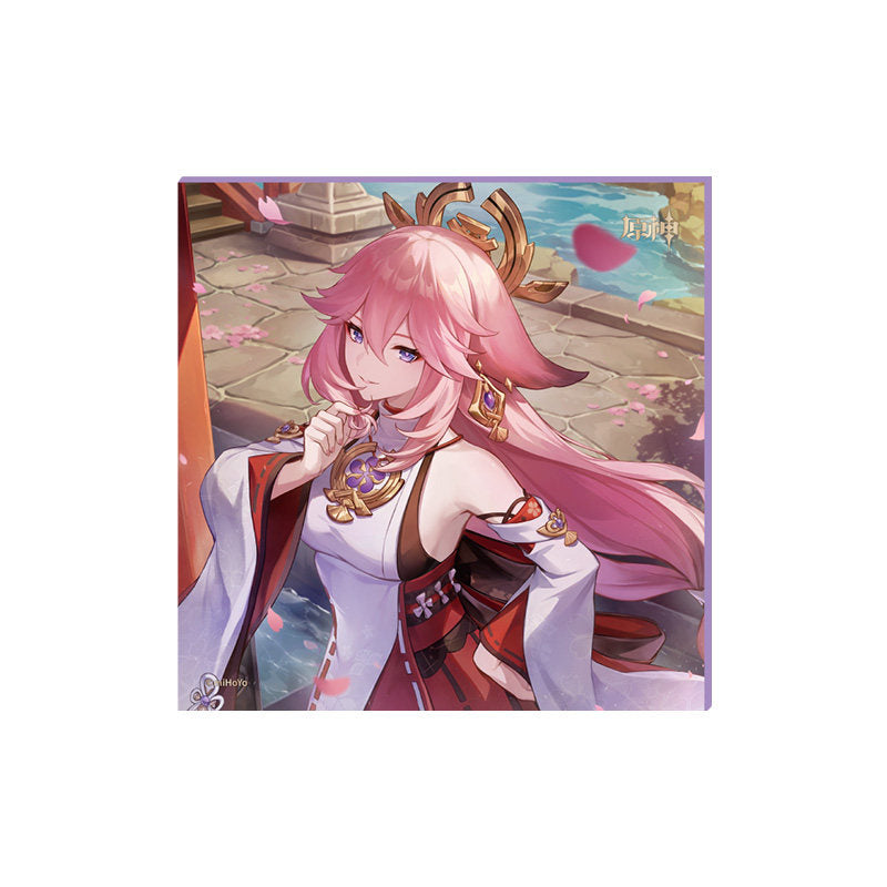 Genshin Impact Yae Miko 2023 Art Print Moment of Destiny Series