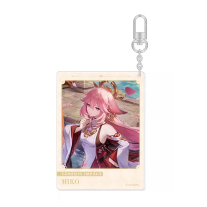 Genshin Impact Yae Miko 2023 Acrylic Keychain Moment of Destiny Series