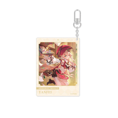 Genshin Impact Yanfei 2022 Acrylic Keychain Moment of Destiny Series