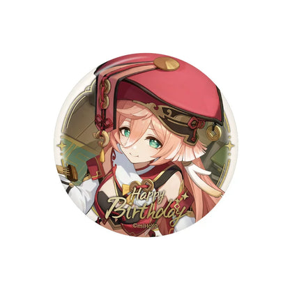 Genshin Impact Yanfei 2023 Birthday Badge Moment of Destiny Series
