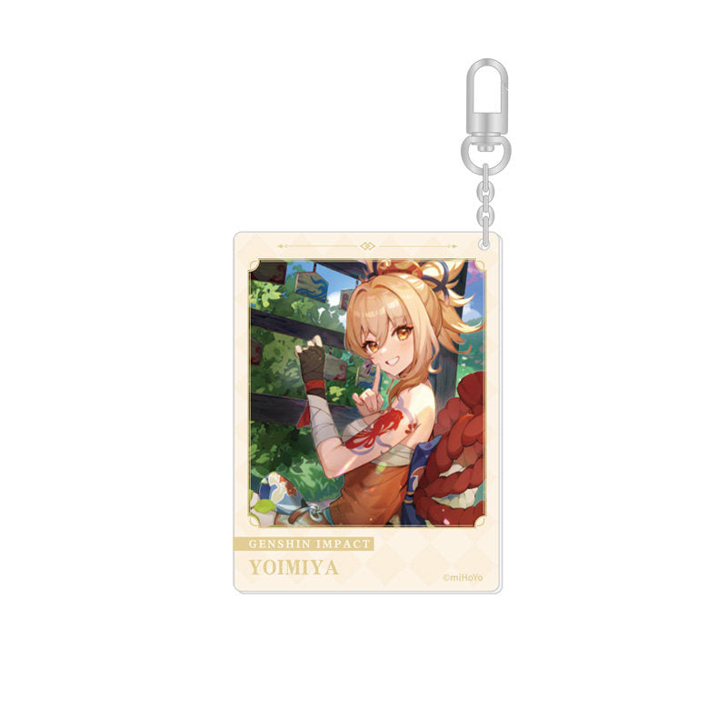 Genshin Impact Yoimiya 2023 Acrylic Keychain Moment of Destiny Series