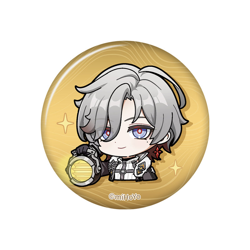 Genshin Impact Illuga chibi expression badge nod krai series glossy tinplate pin