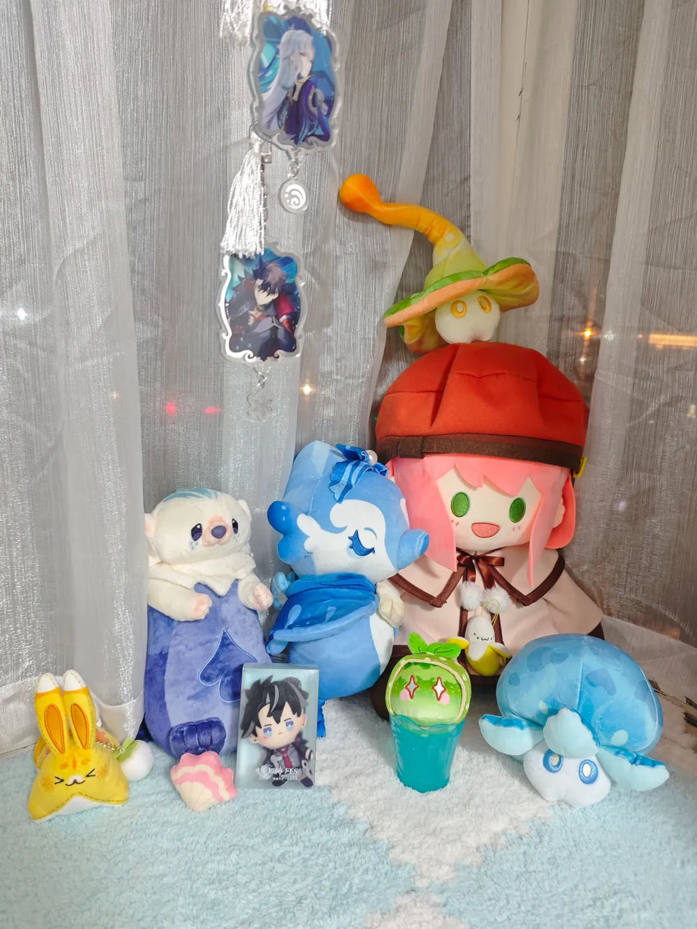 Genshin Impact Ocean Series Sea Otter Plush Storage Bag