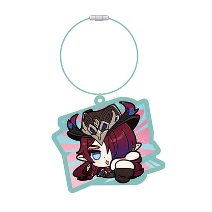 Genshin Q Version Expression Series Chasca acrylic keychain chibi design