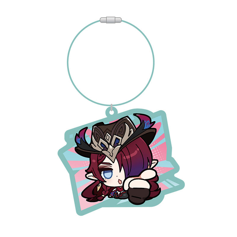 Genshin Q Version Expression Series Chasca acrylic keychain chibi design