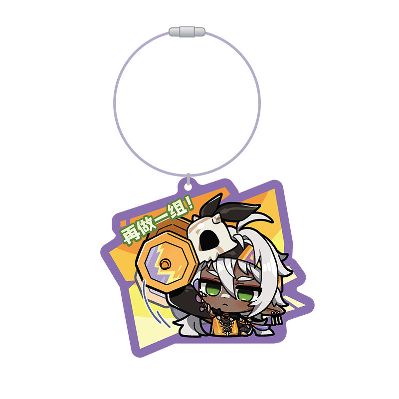 Genshin Q Version Expression Series Iansan acrylic keychain chibi design