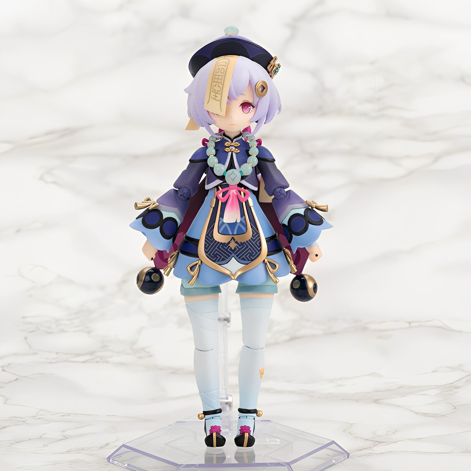 Qiqi interchangeable face expressions normal surprised closed eyes