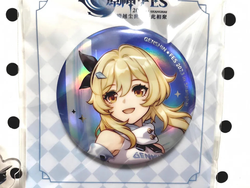 Genshin Impact Reunion Series Set – Acrylic Stand, Pins & Stamp Kit