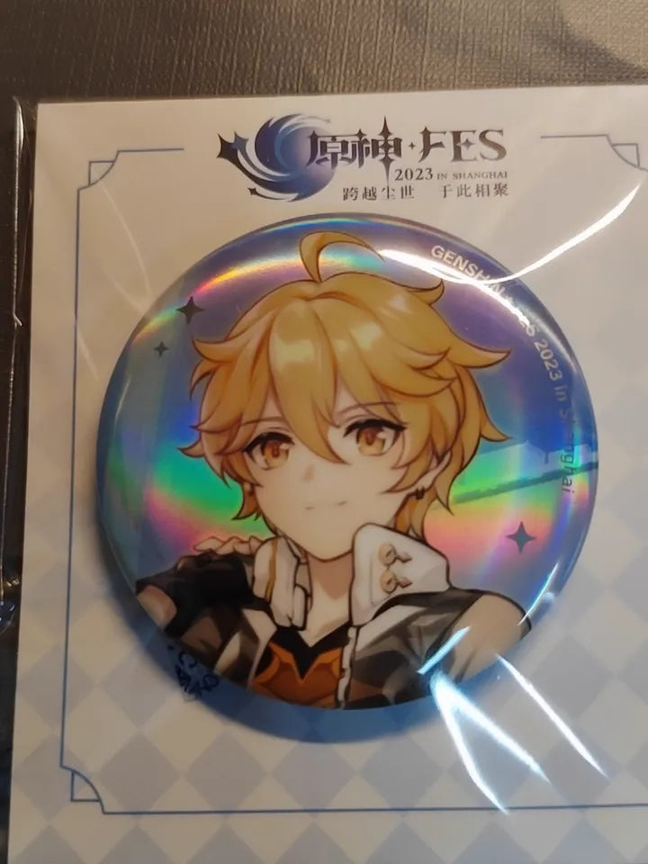 Genshin Impact Reunion Series Set – Acrylic Stand, Pins & Stamp Kit