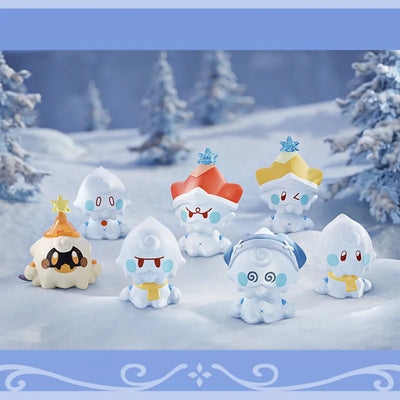 Snezhnayan Jack Frost Series collectible mini figures group display