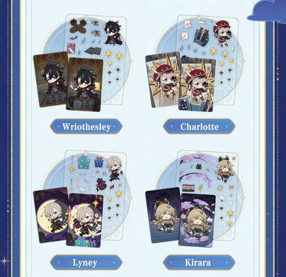 Genshin Impact Starlight Messages card set protective sleeve display