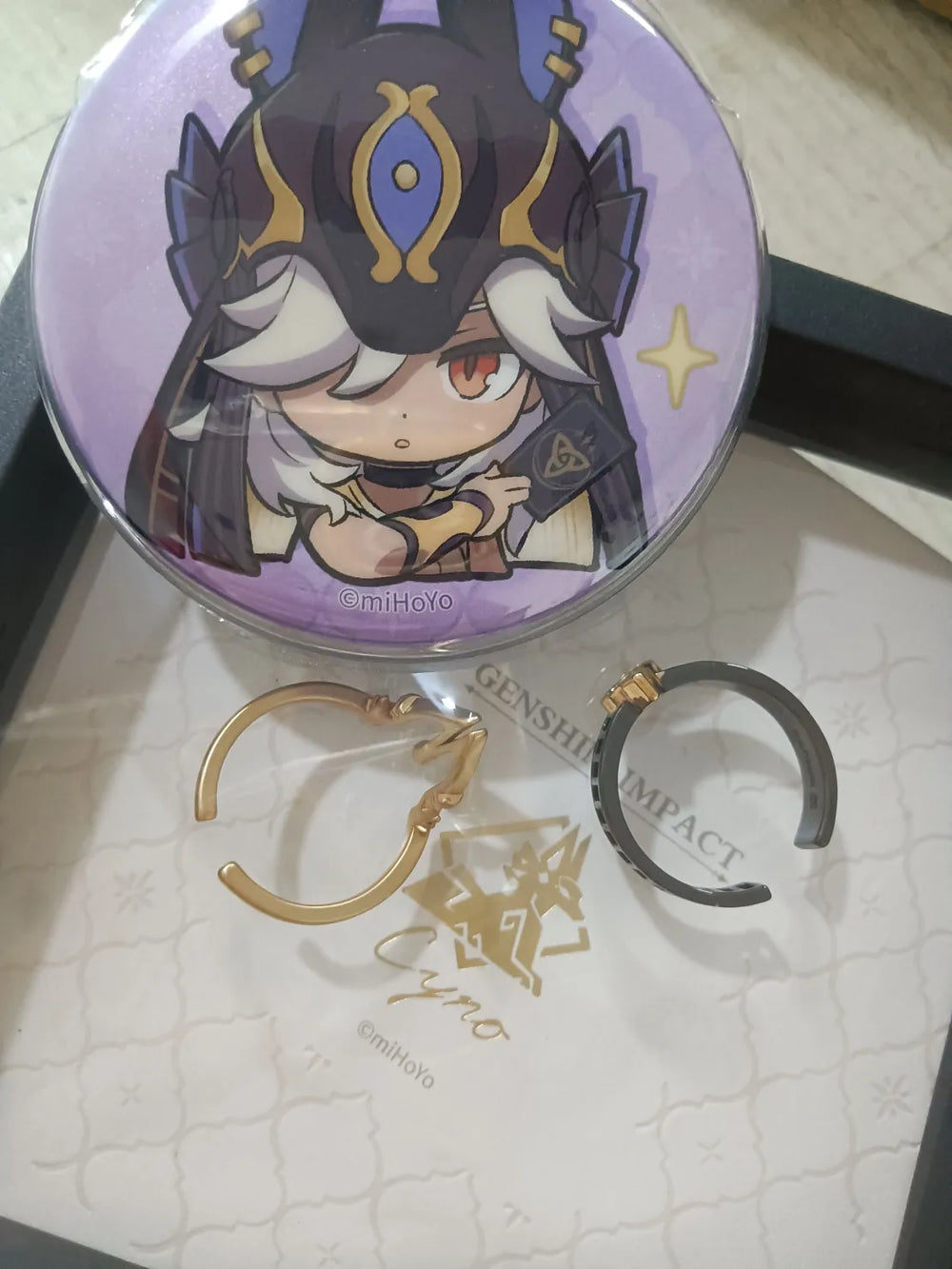Genshin Impact Sumeru Necklace & Ring – Cyno
