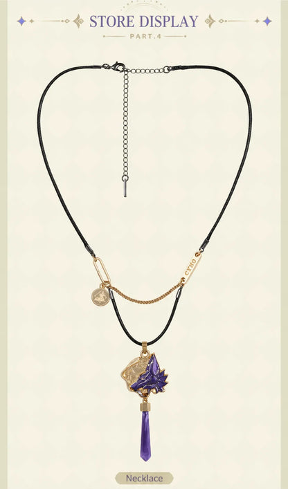 Cyno necklace and ring set combination display matching accessories