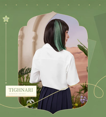 daily outfit styling with Tighnari shirt casual and themed wear
