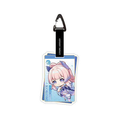 Genshin Impact Teyvat Nature Exploration Series chibi acrylic charm Sangonomiya Kokomi product main image