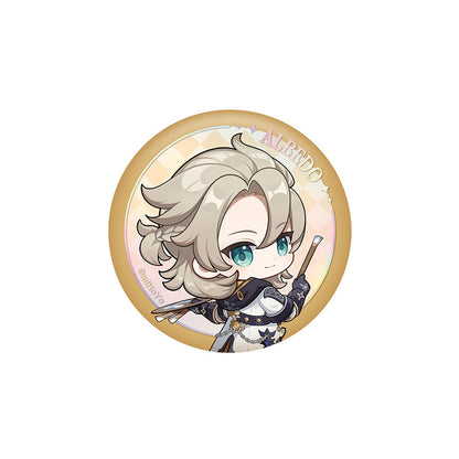 Genshin Impact Teyvat Nature Exploration Series chibi badge Albedo product main image