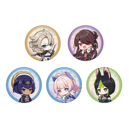 Genshin Impact Teyvat Nature Exploration Series chibi badge collection main image