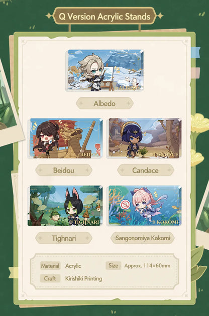 Genshin Impact Teyvat Nature Exploration Series chibi product detail image