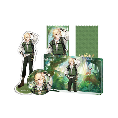 Genshin Impact Teyvat Nature Exploration Series full set Kaveh with holographic ticket product main image