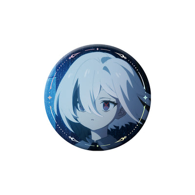 Genshin The Song Burning in the Embers Arlecchino Style B character badge