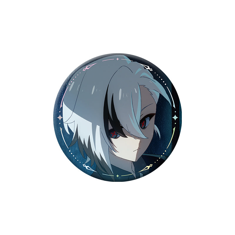 Genshin The Song Burning in the Embers Arlecchino Style E character badge