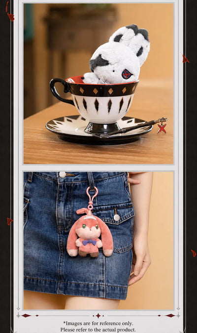 Character-themed plush merch from Genshin The Song Burning in the Embers series