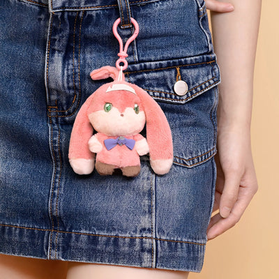 Close-up of Genshin The Song Burning in the Embers Clervie plush toy details