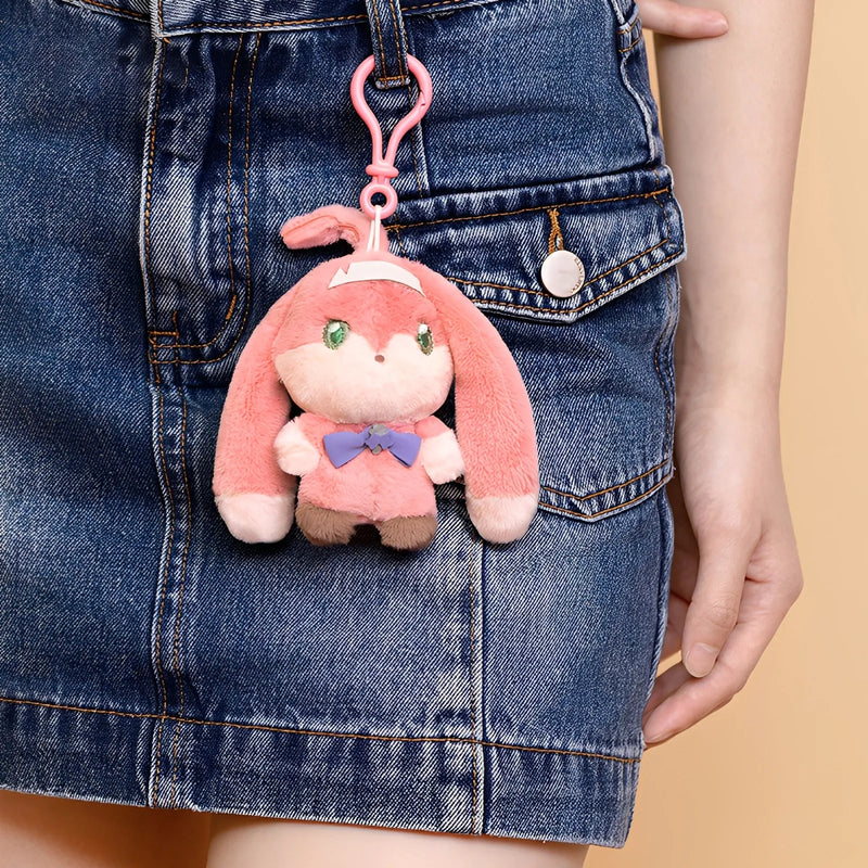 Close-up of Genshin The Song Burning in the Embers Clervie plush toy details