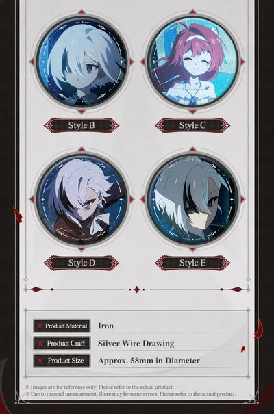 Genshin The Song Burning in the Embers film bookmark set with cinematic story artwork and character scenes