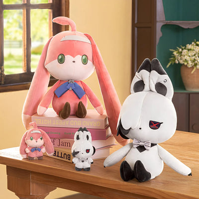 Genshin The Song Burning in the Embers Peruere and Clervie plush toy display collection