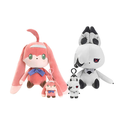 Genshin The Song Burning in the Embbers plush toy and bag charm collection featuring Peruere and Clervie