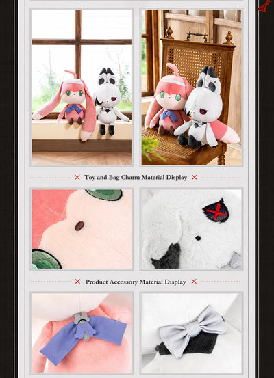 Ribbon accessory detail from Genshin The Song Burning in the Embers plush merchandise