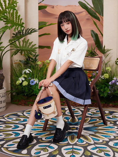 Genshin Impact Tighnari basket bag cosplay outfit styling look
