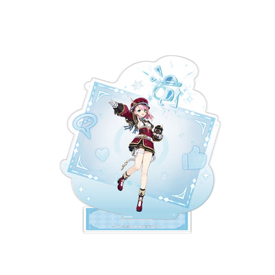 Genshin Impact Wishing Series acrylic stand featuring Charlotte character display