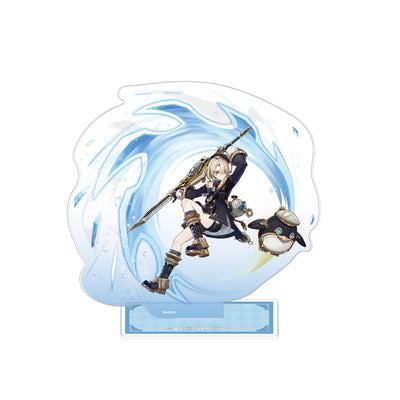 Genshin Wishing Series acrylic stand featuring Freminet character display