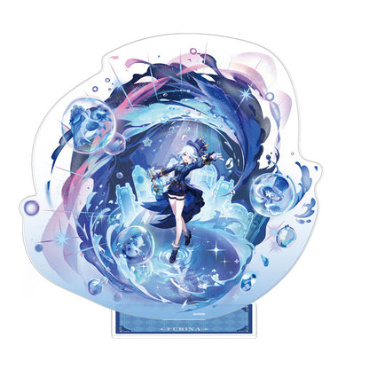Genshin Impact Wishing Series acrylic stand featuring Furina character display