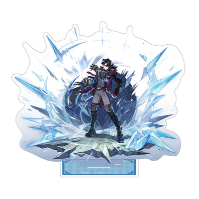 Genshin Wishing Series acrylic stand featuring Wriothesley character display