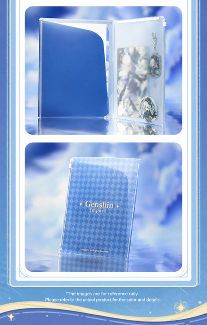 Genshin file folder back design and matte material detail