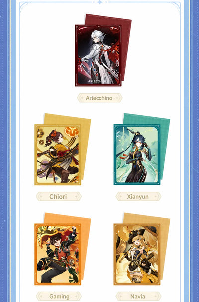 Genshin file folder character variants display layout