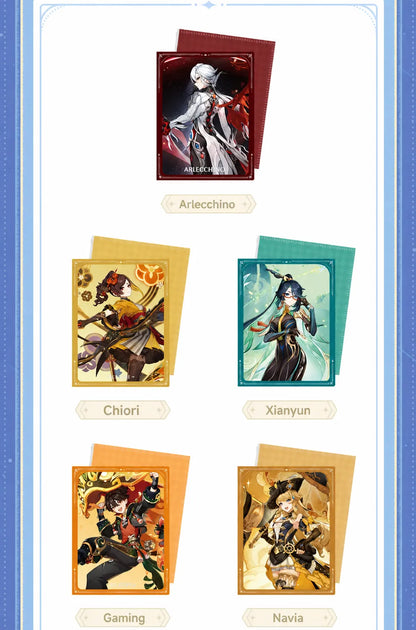 Genshin file folder character variants display layout