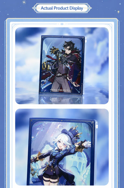 Genshin Wishing Series file folder full character lineup overview